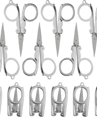 Small Folding Scissors Set 24 Pcs