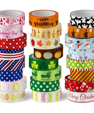 Fall Halloween Washi Tape Set 24 Rolls