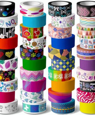 Colorful Washi Tape Set 40 Rolls