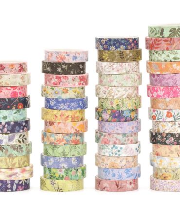 Floral Washi Tape Set 50 Rolls