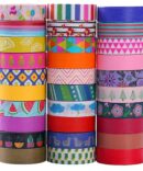 Colorful Floral Washi Tape Set 30 Rolls