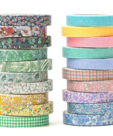 Vintage Washi Tape Set 20 Rolls